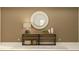 Welcoming entryway featuring a round mirror, console table, and stylish accents at 6841 E 115Th St, Palmetto, FL 34221