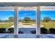 Covered porch with string lights, offering a view of the property at 18531 Lithia Ranch Rd, Lithia, FL 33547