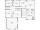 Floor plan of the second floor, featuring multiple bedrooms, bathrooms, and a loft area at 5292 Kernwood Ct, Palm Harbor, FL 34685