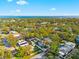 Property location shown from above, near bay at 5714 S 1St St, Tampa, FL 33611