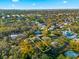 Aerial view showing a property's location in a residential area at 5714 S 1St St, Tampa, FL 33611