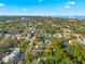 Aerial view of a house and surrounding neighborhood at 5714 S 1St St, Tampa, FL 33611