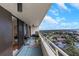 Enjoy beautiful views from this spacious balcony, ideal for grilling and outdoor dining with a nice view at 5940 Pelican Bay S Plz # Ph E, Gulfport, FL 33707