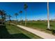 This beautifully maintained golf course features palm trees and manicured landscaping at 6171 Bahia Del Mar Blvd # 116, St Petersburg, FL 33715