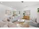 Bright living room featuring modern furniture, neutral decor, and lots of natural light at 910 W West St, Tampa, FL 33602