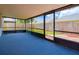 Cozy screened porch with outdoor views at 1337 Coolmont Dr, Brandon, FL 33511