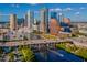 Scenic aerial view of the Tampa skyline with a river in the foreground, showcasing the vibrant cityscape and waterways at 1440 Harbour Walk Rd, Tampa, FL 33602