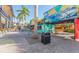 Exterior view showcases the outdoor shops and eateries at Sparkman Wharf, with its lively atmosphere at 1440 Harbour Walk Rd, Tampa, FL 33602