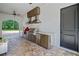 Modern outdoor kitchen featuring stainless steel appliances, countertop space, and a sink at 17630 Brown Rd, Odessa, FL 33556