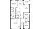 Detailed floor plan showcasing the layout, dimensions, and room names of the residence at 4005 112Th E St, Palmetto, FL 34221