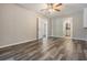 Bedroom featuring hardwood floors and an ensuite bathroom at 5020 16Th N Ave, St Petersburg, FL 33710