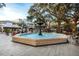 Inviting town square showcasing a decorative water fountain, restaurants, and shopping in Hyde Park Village at 800 S Dakota Ave # 205, Tampa, FL 33606