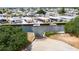 Aerial view of neighborhood and water access at 114 W Saint Johns Way, Apollo Beach, FL 33572