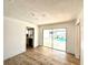 Bright dining area with sliding glass doors that lead to the pool area at 13290 75Th Ave, Seminole, FL 33776