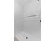 Clean shower with white subway tile and built-in shelf at 167 83Rd N Ave, St Petersburg, FL 33702