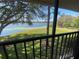 Lake view from the screened porch at 2070 Lakeview Dr # 206, Clearwater, FL 33763