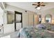 Bedroom featuring laundry closet at 2441 Persian Dr # 53, Clearwater, FL 33763