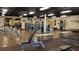 Well-equipped fitness center with cardio machines, weightlifting equipment, and ample workout space at 2441 Persian Dr # 53, Clearwater, FL 33763