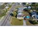 Aerial shot of a residential property with a backyard pool and convenient street access at 2749 16Th N Ave, St Petersburg, FL 33713