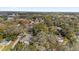 An aerial view of a neighborhood with mature trees at 321 W Wilder Ave, Tampa, FL 33603