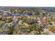 Aerial view of the neighborhood, with the waterway in the background at 321 W Wilder Ave, Tampa, FL 33603