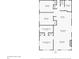 Detailed floorplan showcasing layout of bedrooms, bathrooms, kitchen, living room, and dining room with dimensions at 321 W Wilder Ave, Tampa, FL 33603