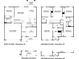 Detailed floor plan showcasing the layout of the first and second floors of a spacious home at 4006 112Th E St, Palmetto, FL 34221