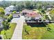 Aerial view of this stunning home with lush landscaping, ample parking, and great curb appeal at 6010 17Th S Ave, Gulfport, FL 33707