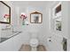 Charming bathroom features a vintage sink and a unique, quaint design aesthetic at 6010 17Th S Ave, Gulfport, FL 33707