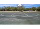 Community basketball court with a well-maintained surface and clear markings at 13351 Crest Lake Dr, Hudson, FL 34669