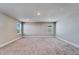 Large bonus room featuring recessed lighting, two windows, and neutral colored walls and carpeting at 16725 Barnwood Pl, Bradenton, FL 34211