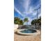 Outdoor spa area surrounded by lush tropical foliage, the perfect place to relax and enjoy the outdoors at 3244 Mangrove Point Dr, Ruskin, FL 33570