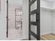 Large closet with sliding barn door and shelving at 4412 W Pearl Ave, Tampa, FL 33611