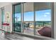 Spacious balcony boasting stunning water and city views at 5120 Marina Way # 14002, Tampa, FL 33611