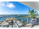 Balcony offering breathtaking water views and lush greenery at 5120 Marina Way # 14002, Tampa, FL 33611