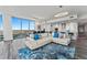 Spacious living area with open floor plan and water views at 5120 Marina Way # 14002, Tampa, FL 33611