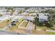 Aerial view of manufactured home community showing home location at 5330 Dean Dairy Rd, Zephyrhills, FL 33541