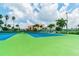 Enjoy a game on these two community tennis courts at 7400 Sun Island S Dr # 207, South Pasadena, FL 33707