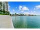 Scenic waterfront view with private dock access at 7400 Sun Island S Dr # 207, South Pasadena, FL 33707