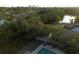 Beautiful backyard featuring a pool and a peaceful waterway at 746 31St Ne Ave, St Petersburg, FL 33704