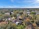 Aerial view of house and surrounding neighborhood at 905 Linn Harbor Ct, Tarpon Springs, FL 34689