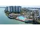 Community features a pool, tennis courts, and waterfront access at 9495 Blind Pass Rd # 605, St Pete Beach, FL 33706