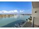 Expansive balcony showcasing stunning waterfront views at 9495 Blind Pass Rd # 605, St Pete Beach, FL 33706