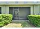 View of the screened lanai at 12973 Dream Catcher Way, Riverview, FL 33579