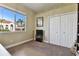 Bedroom with large window, closet and hardwood floor at 1446 Jumana Loop, Apollo Beach, FL 33572