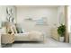 Spacious bedroom with light walls, and stylish decor at 18429 Serene Lake Loop, Lutz, FL 33548