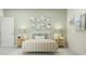 Bright bedroom with light walls and stylish decor at 18429 Serene Lake Loop, Lutz, FL 33548