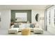 Living room with sectional sofa and a view of the ocean at 18429 Serene Lake Loop, Lutz, FL 33548