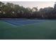 Outdoor tennis courts for community recreational use, surrounded by mature trees at 3730 42Nd S Way # K, St Petersburg, FL 33711