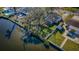 An appealing canal-front property with a private dock for boating and waterside enjoyment at 4601 Carson Ne St, St Petersburg, FL 33703
